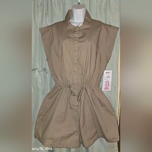 NWT CELEBRITY PINK Bungee Waist Romper